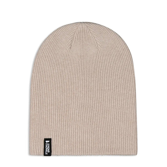 Chunky Logger Merino Beanie - Tussock Marl