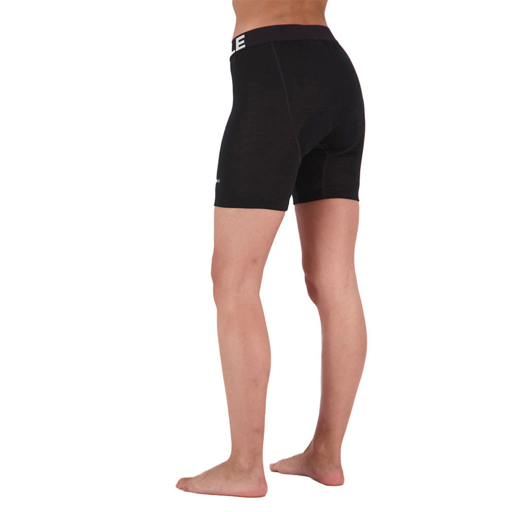 Low Pro Merino Aircon Bike Short Liner - Black