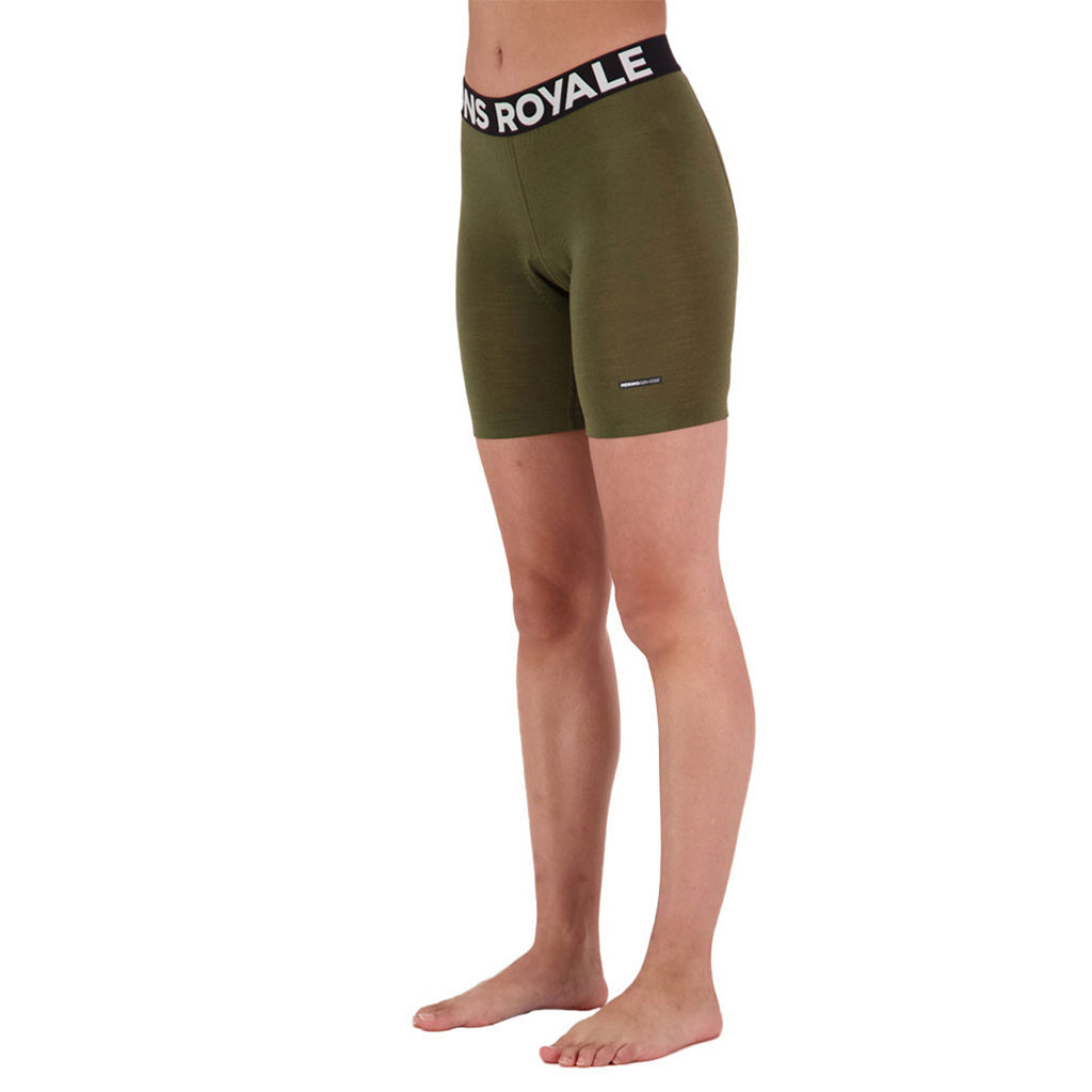 Low Pro Merino Aircon Bike Short Liner - DarkOlive