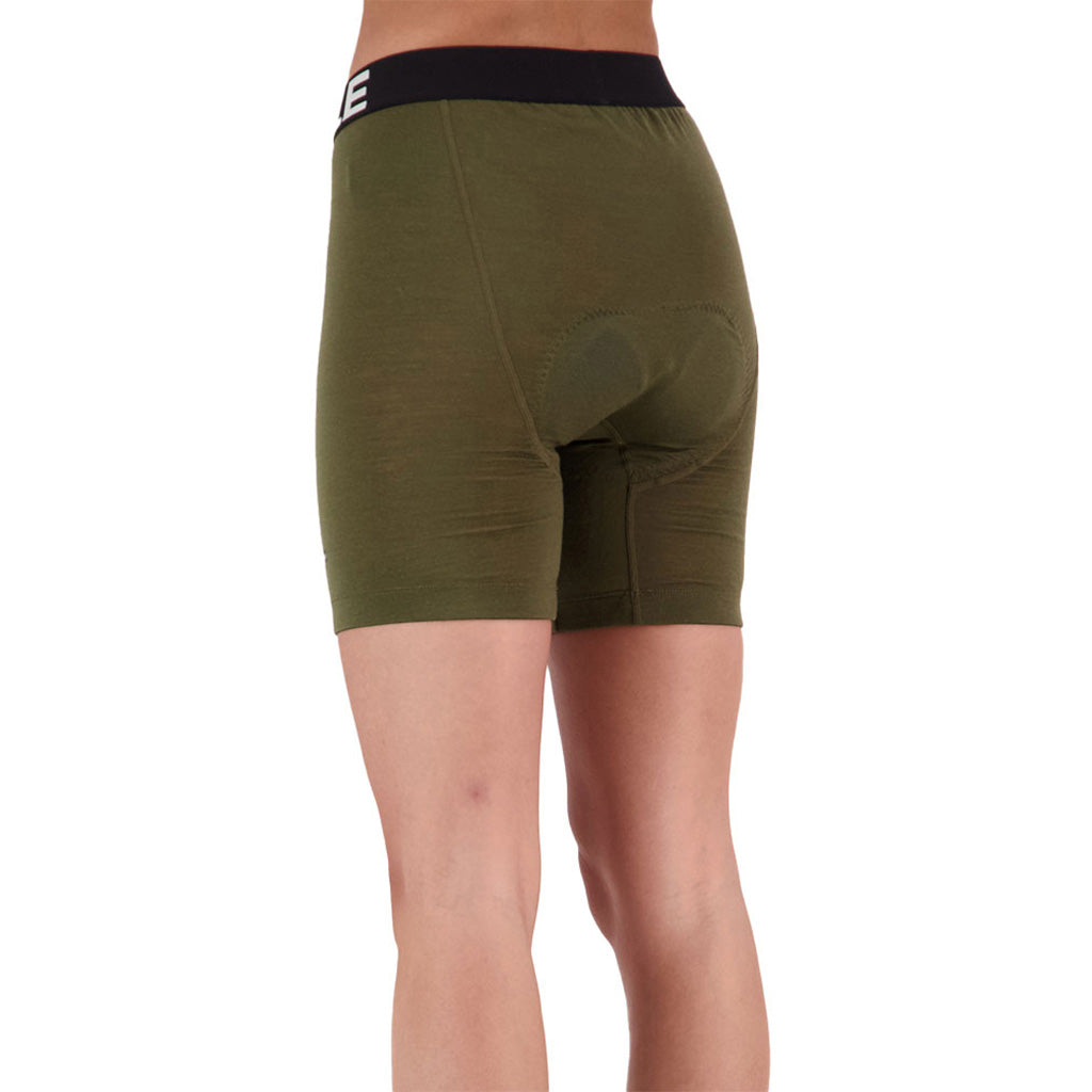 Low Pro Merino Aircon Bike Short Liner - DarkOlive
