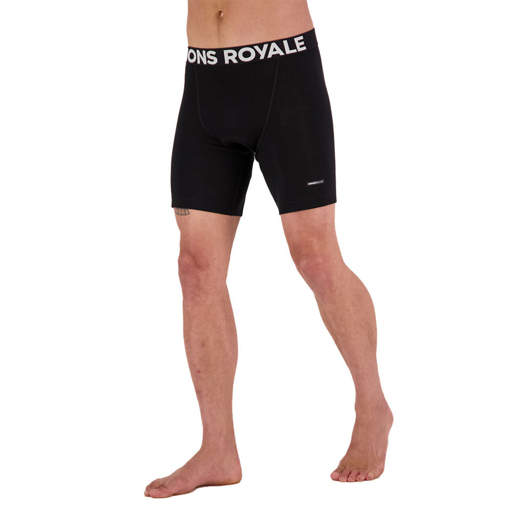 Low Pro Merino Aircon Bike Short Liner - Black