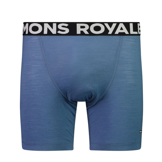 Low Pro Merino Aircon Bike Short Liner - BlueSlate