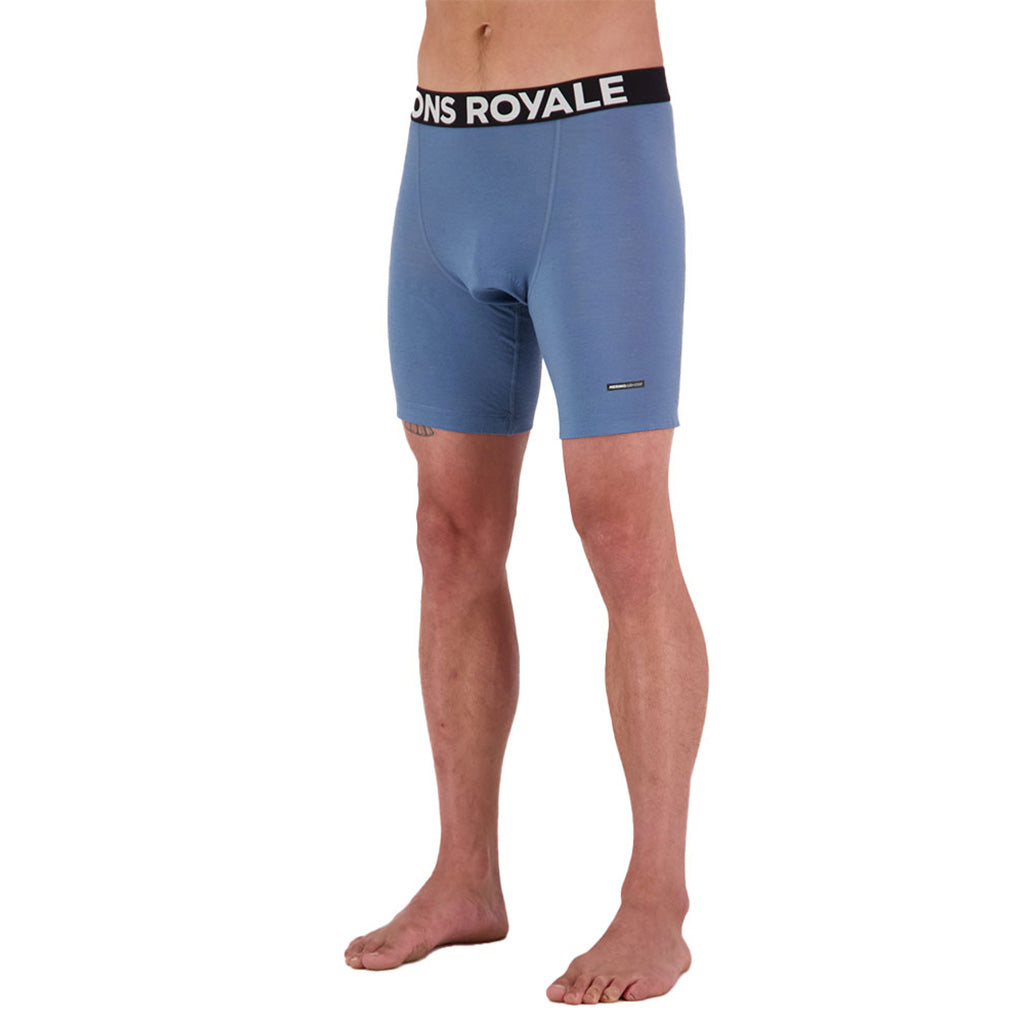 Low Pro Merino Aircon Bike Short Liner - BlueSlate