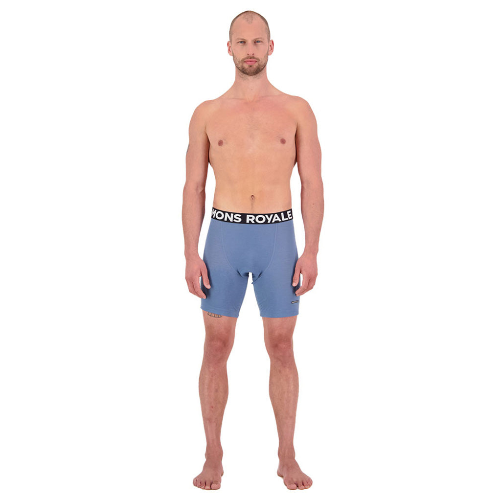 Low Pro Merino Aircon Bike Short Liner - BlueSlate