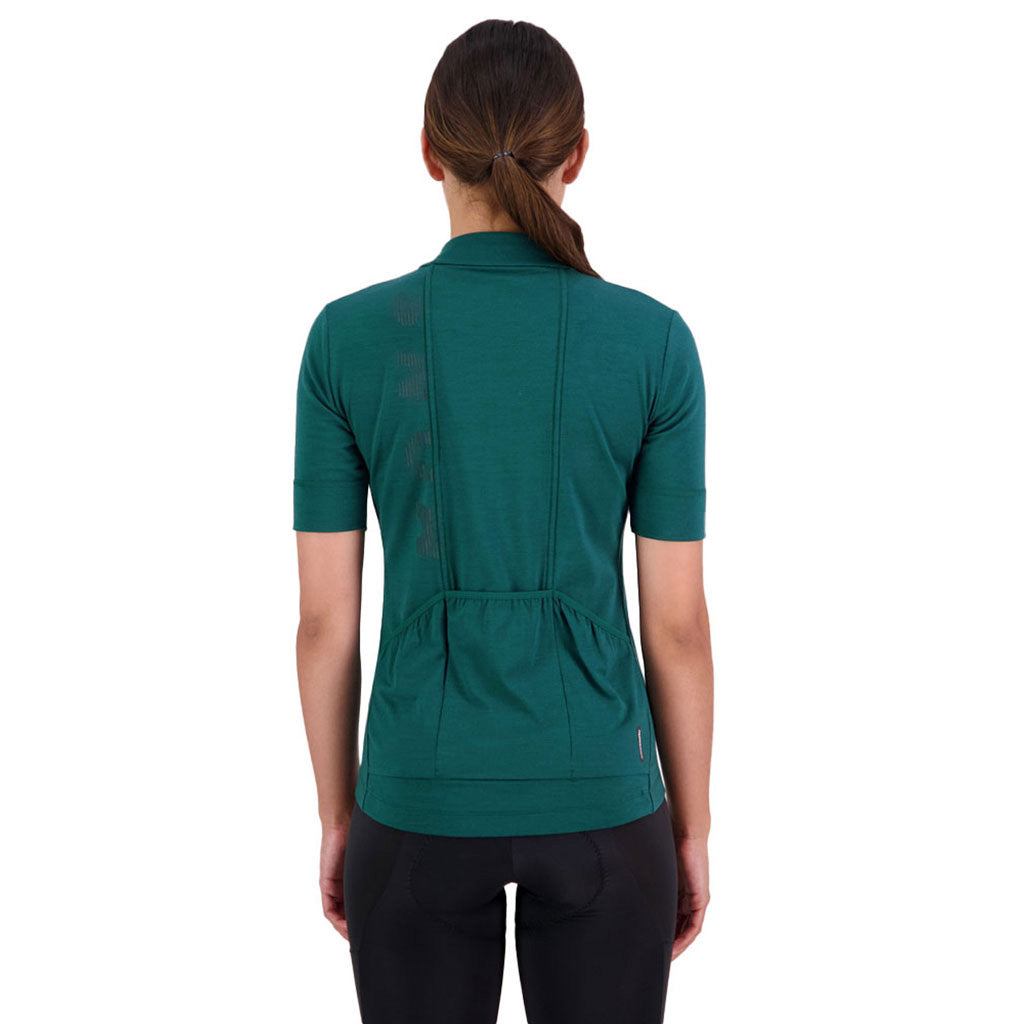 Roam Cargo Merino Shift Full Zip T Evergreen