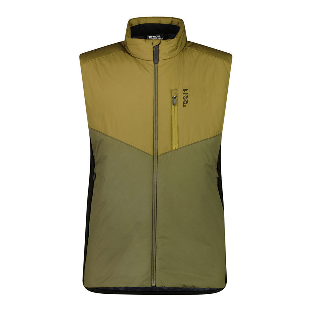 Arete Wool Insulation Vest - Forest Floor