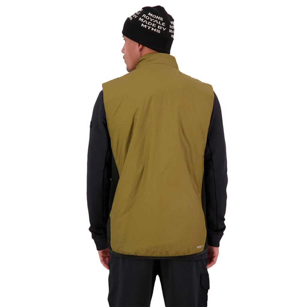 Arete Wool Insulation Vest - Forest Floor