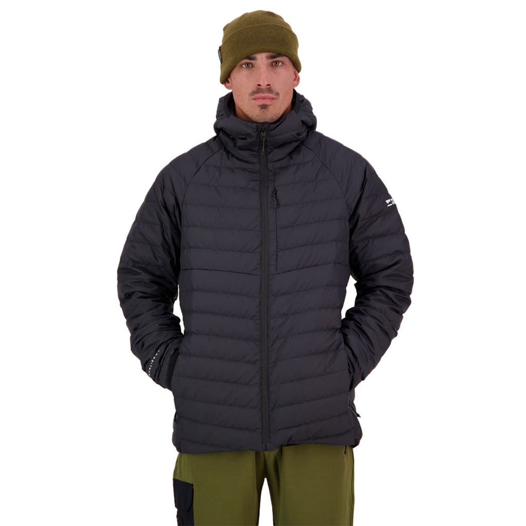 Atmos Wool Down Light Weight Packable Hood - Black