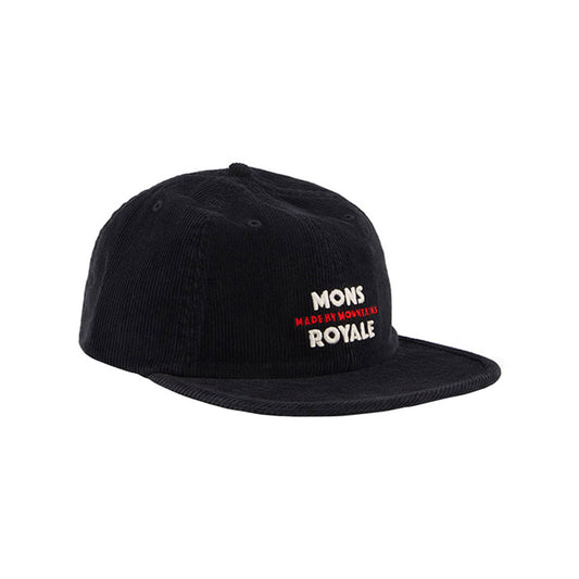 Corduroy Roam Cap - Black
