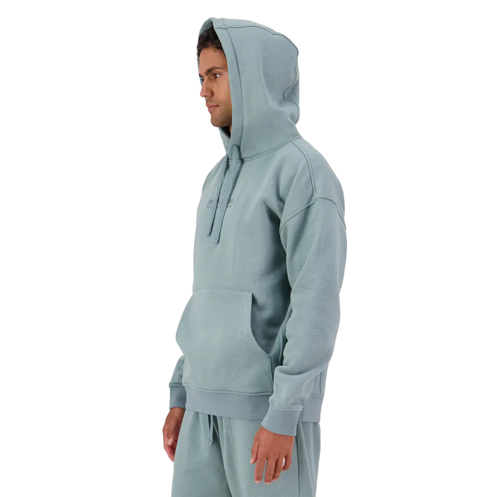 Verdant Merino Organic Cotton Hoody - Storm Blue