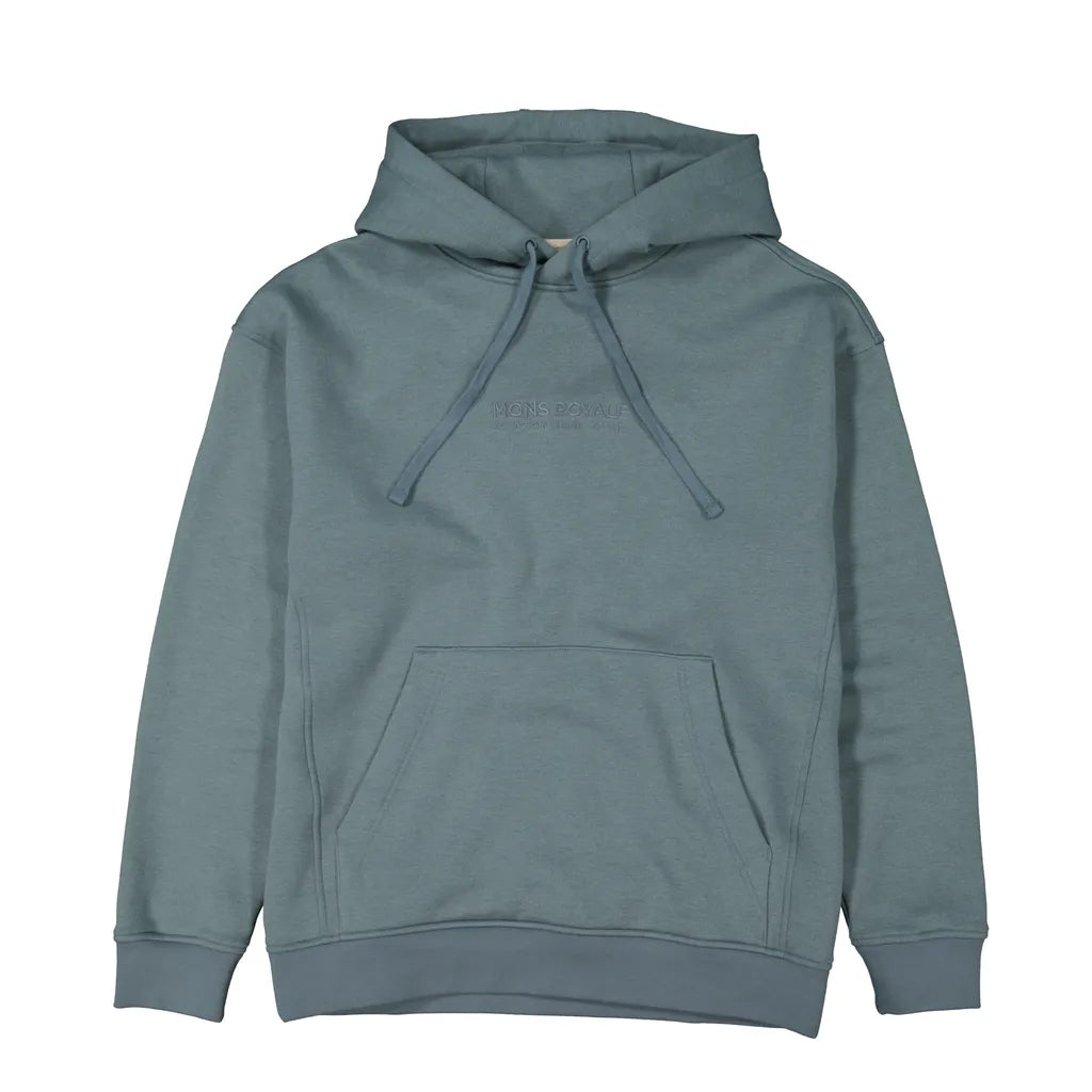 Verdant Merino Organic Cotton Hoody - Storm Blue