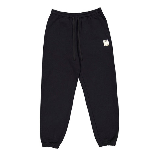 Verdant Merino Organic Cotton Sweatpants - Black