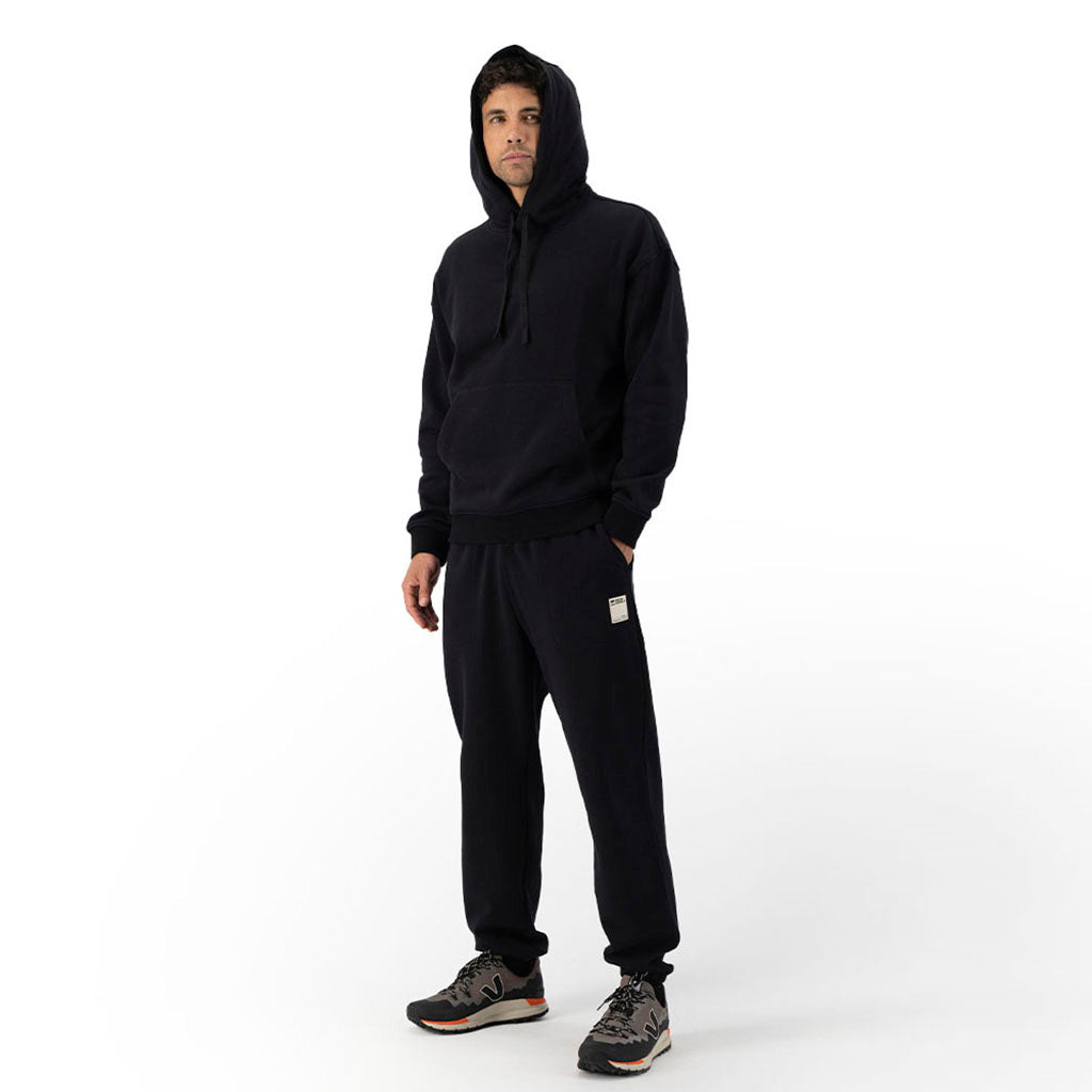 Verdant Merino Organic Cotton Sweatpants - Black