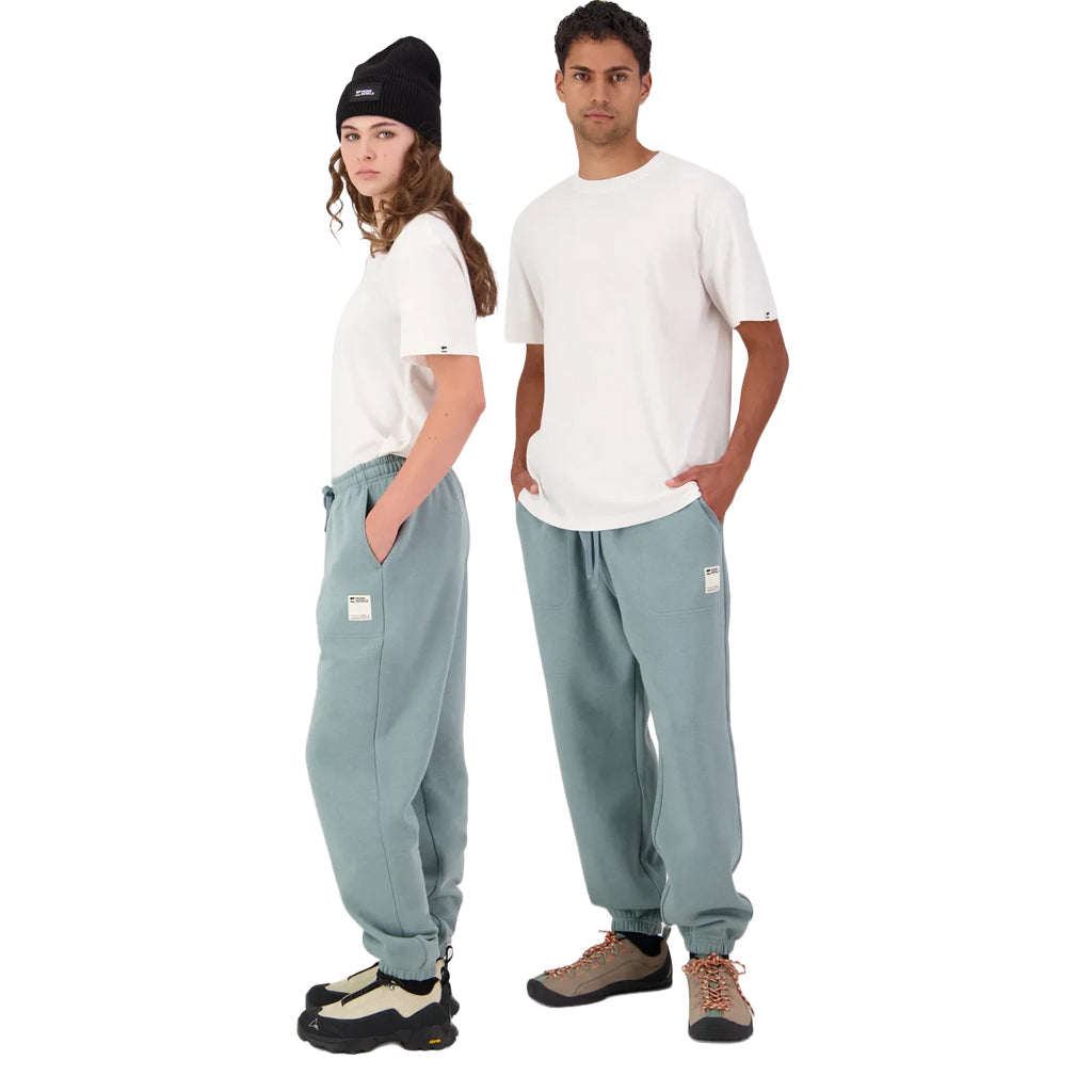 Verdant Merino Organic Cotton Sweatpants - Storm Blue