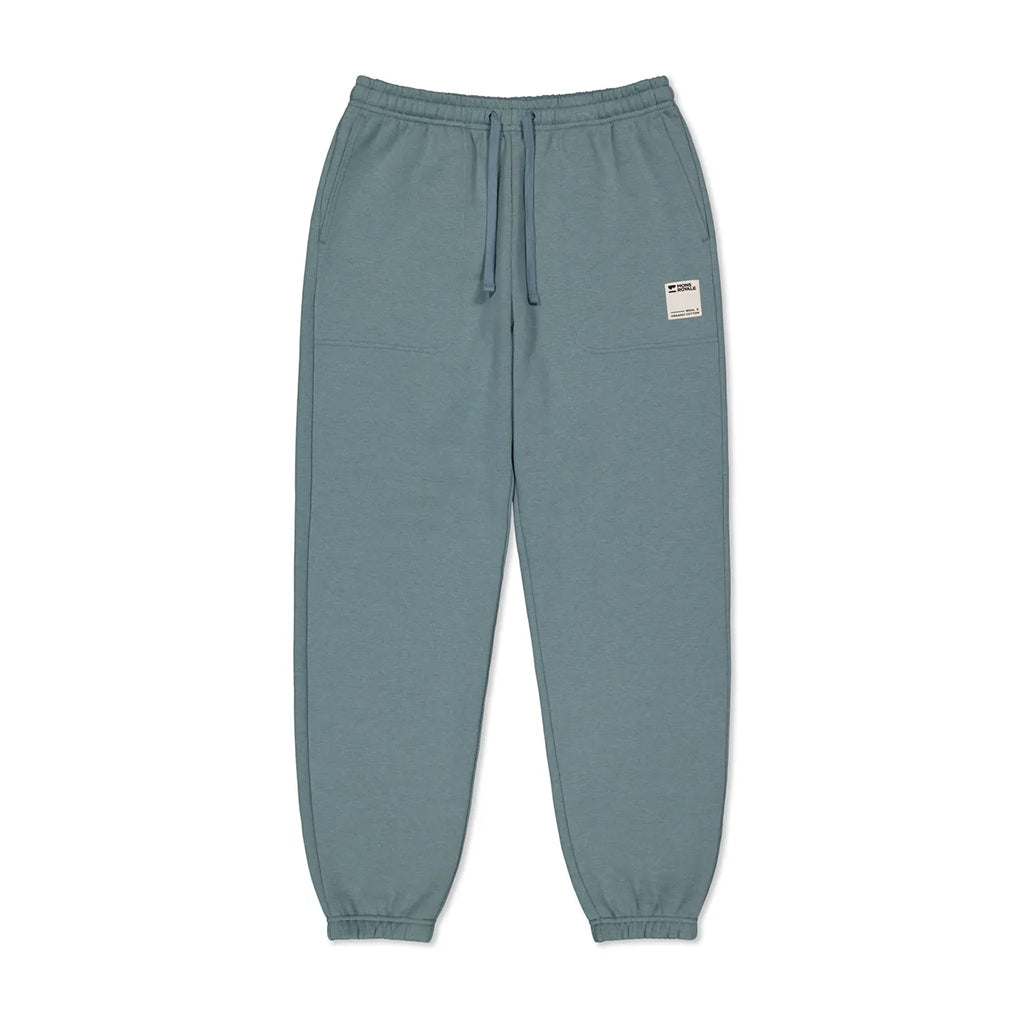Verdant Merino Organic Cotton Sweatpants - Storm Blue