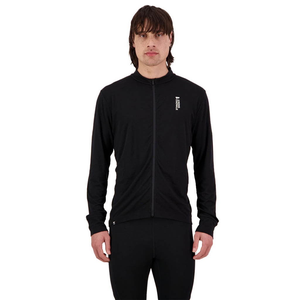Roam Cargo Merino Aircon Full Zip LS - Black