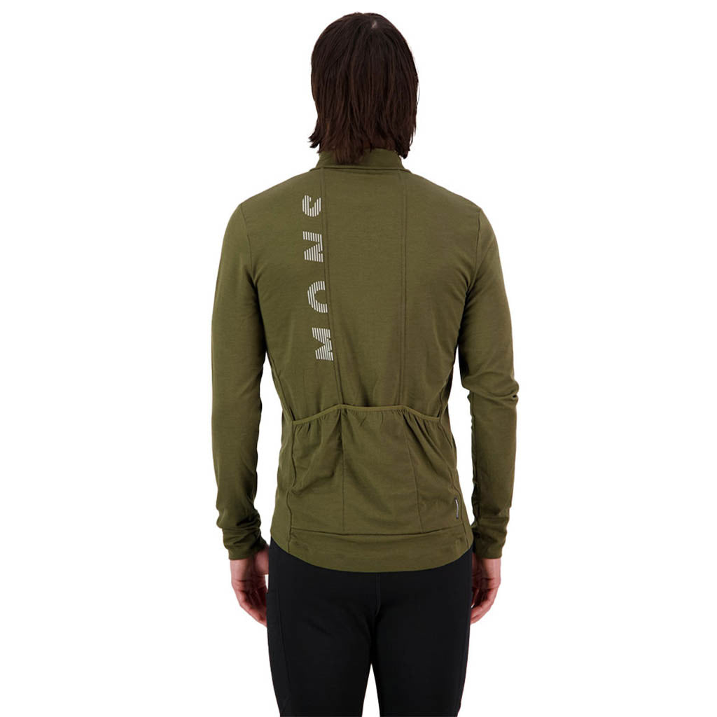 Roam Cargo Merino Aircon Full Zip LS - Dark Olive