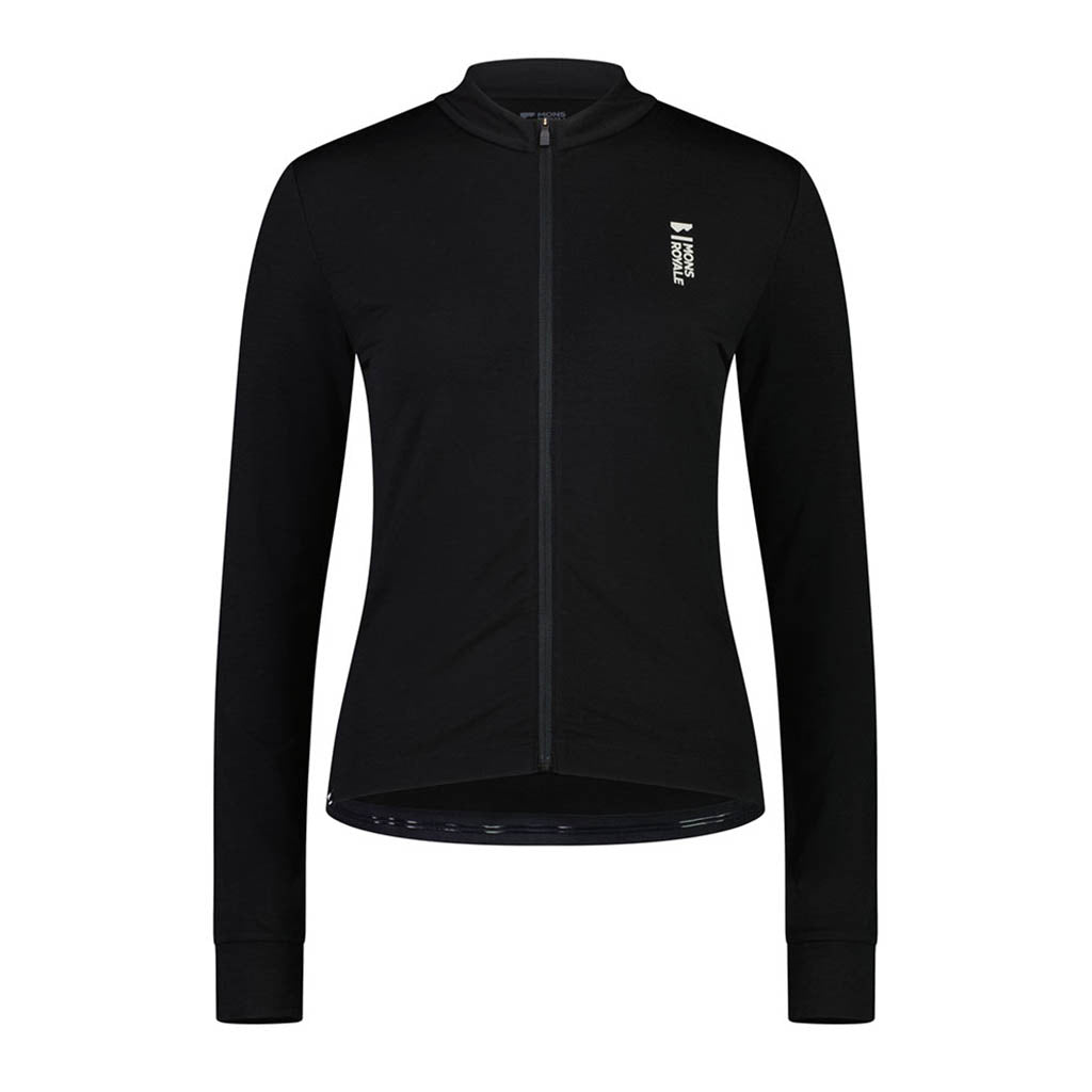 Roam Cargo Merino Aircon Full Zip LS - Black