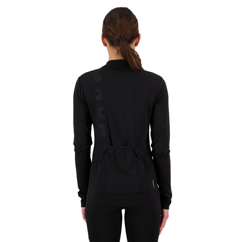 Roam Cargo Merino Aircon Full Zip LS - Black