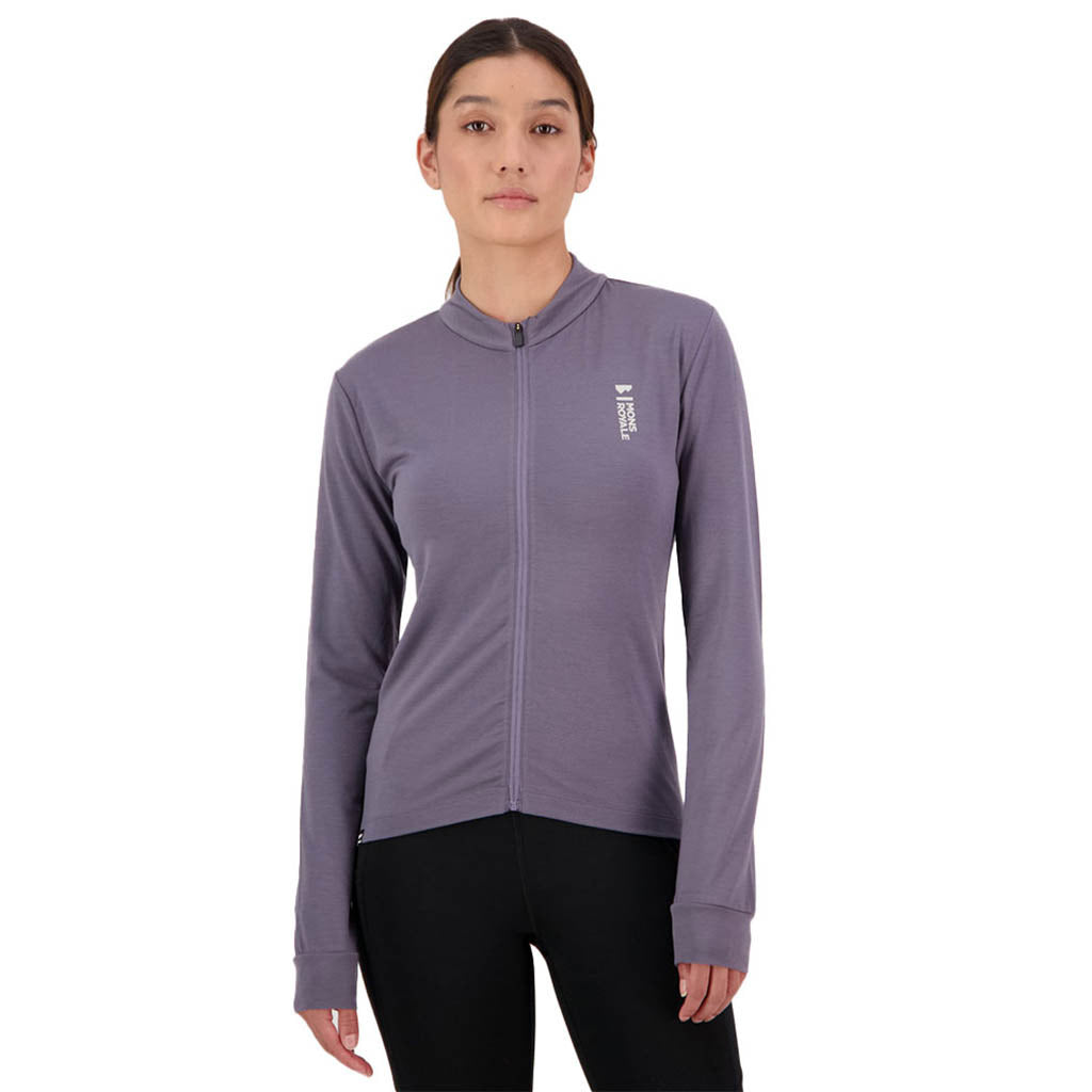 Roam Cargo Merino Aircon Full Zip LS - Shark