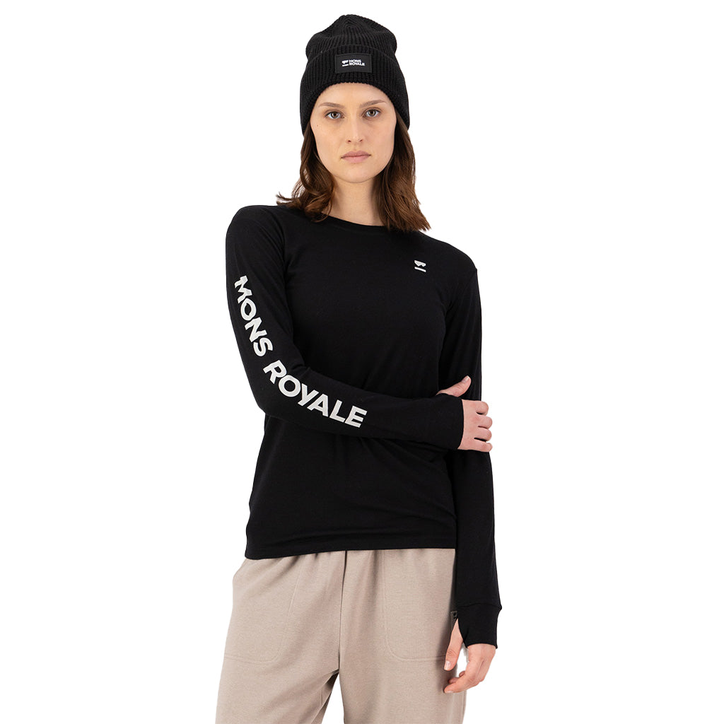 Yotei Merino Classic Long Sleeve - Black