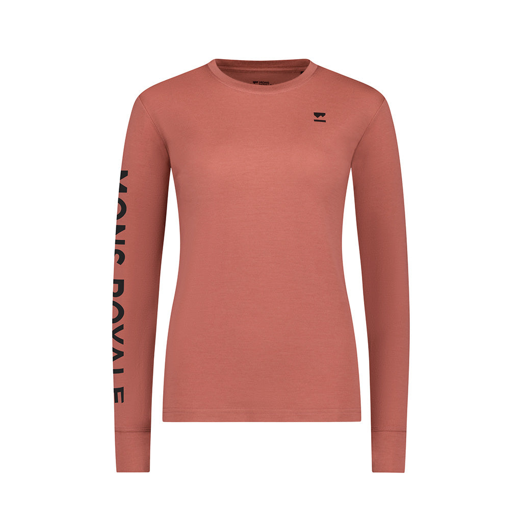 Yotei Merino Classic Long Sleeve - Canyon Rose