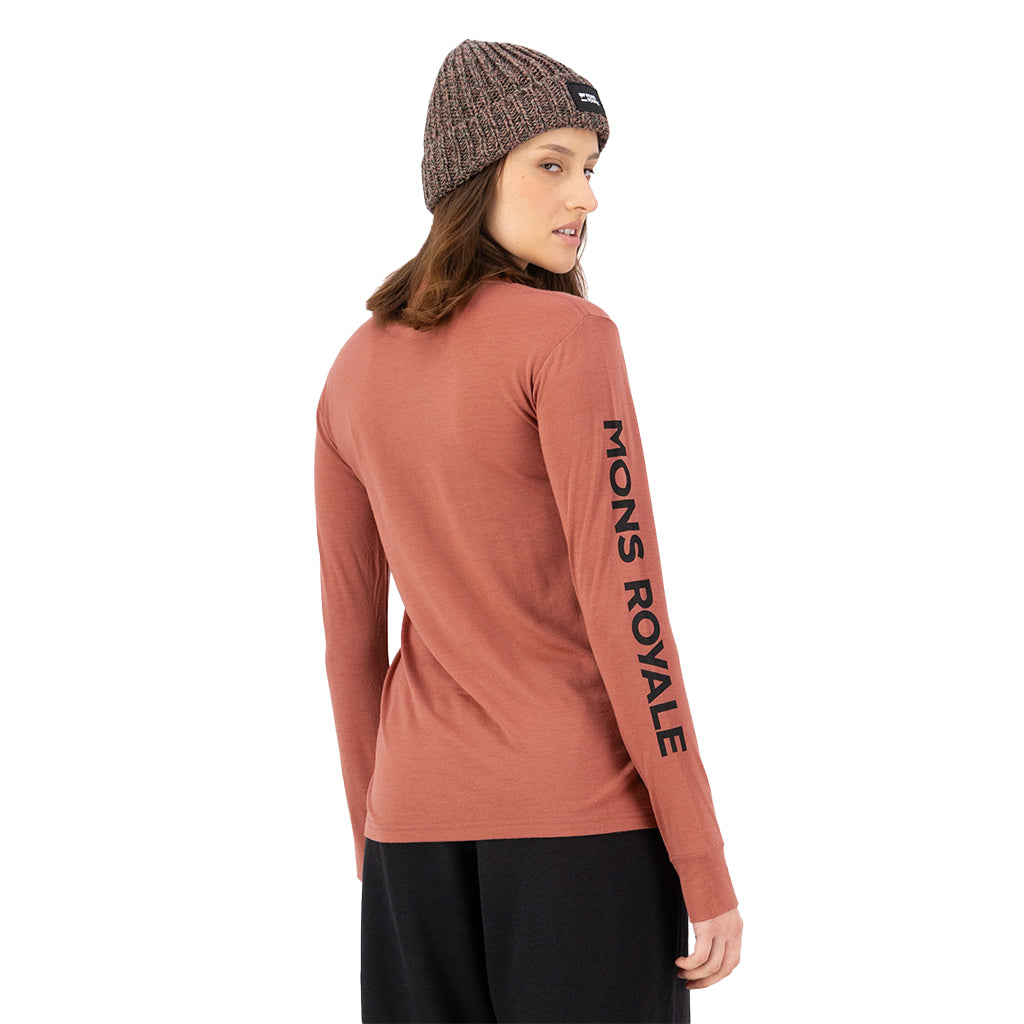 Yotei Merino Classic Long Sleeve - Canyon Rose