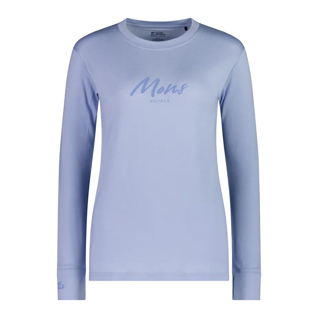 Yotei Merino Classic Long Sleeve - Ice Blue