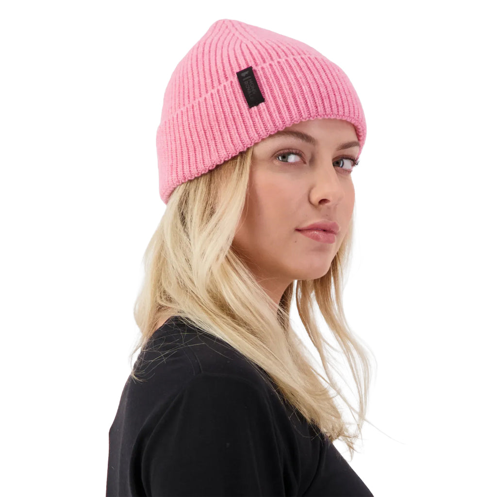 Fjord Merino Beanie - Flamingo
