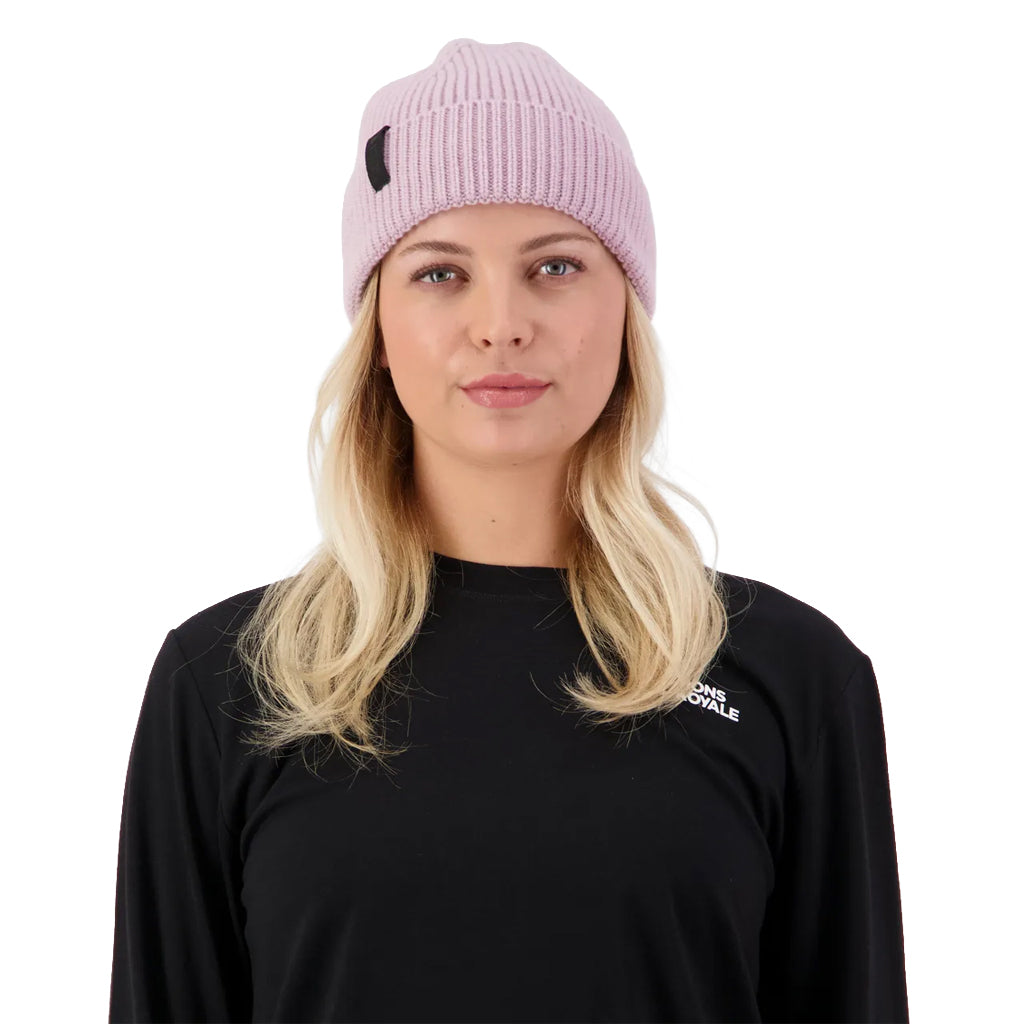 Fjord Merino Beanie - Dusty Mauve