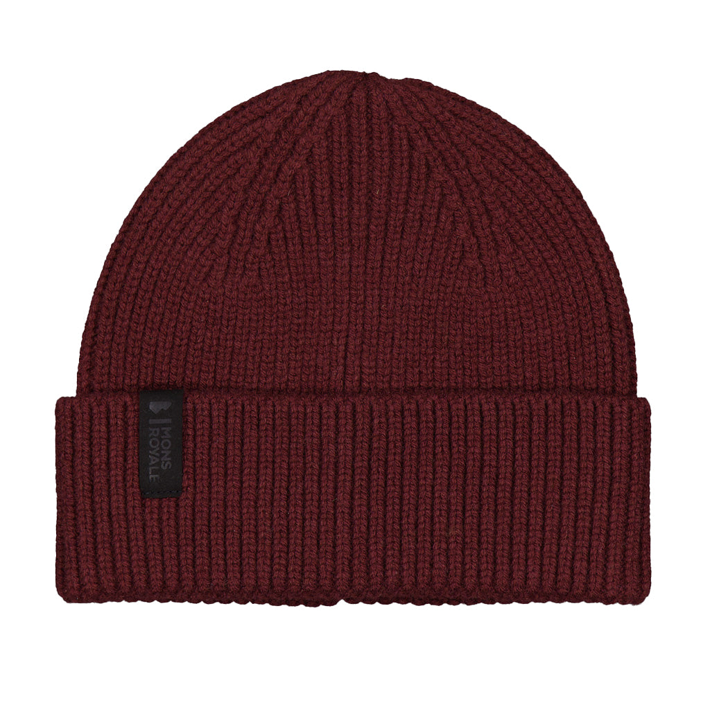 Fjord Merino Beanie - Coffee