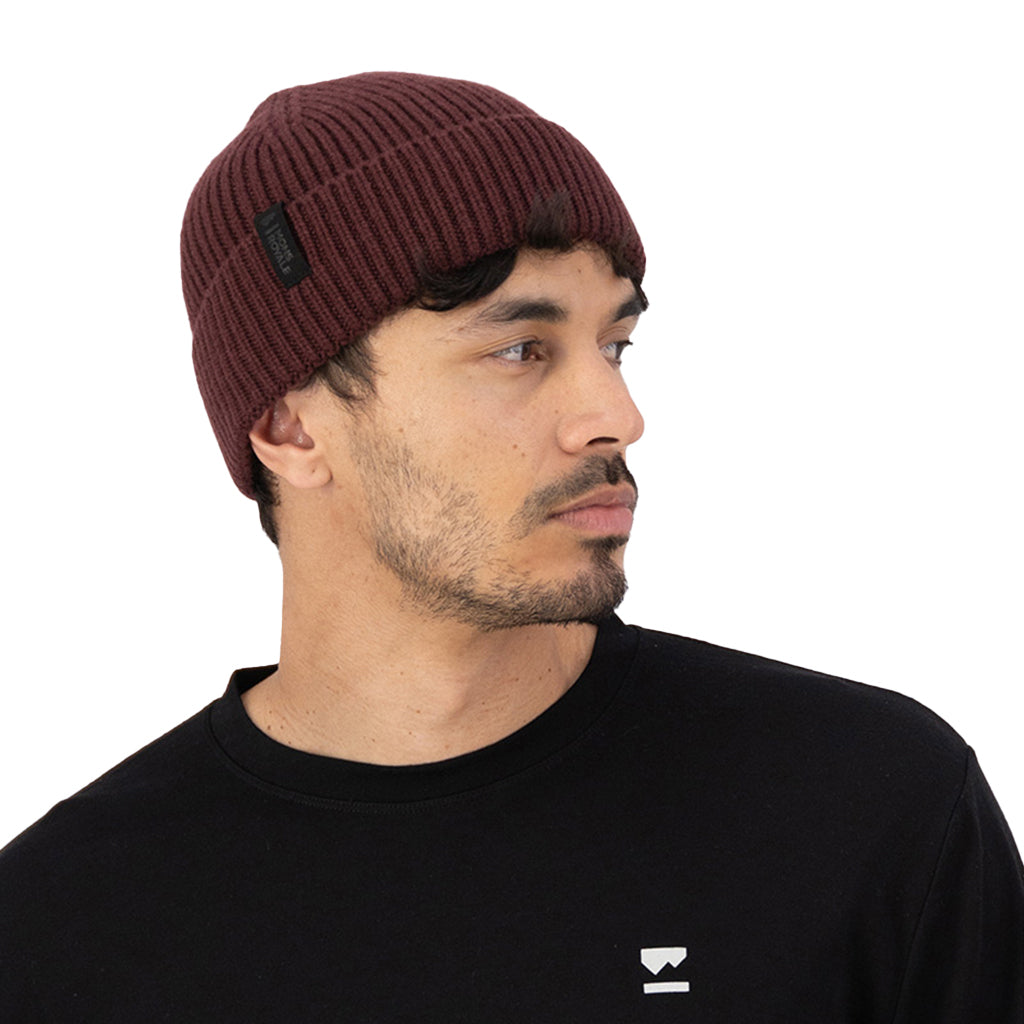 Fjord Merino Beanie - Coffee