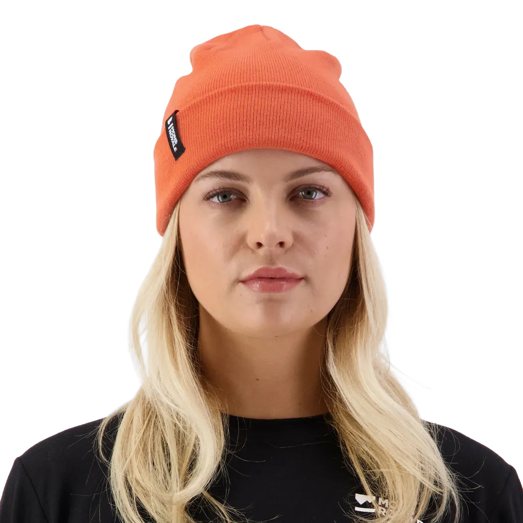 McCloud Merino Beanie - Sun Orange