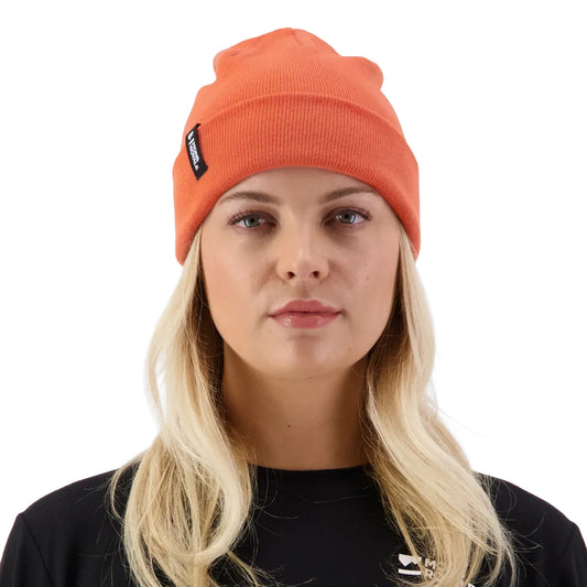 McCloud Merino Beanie - Sun Orange