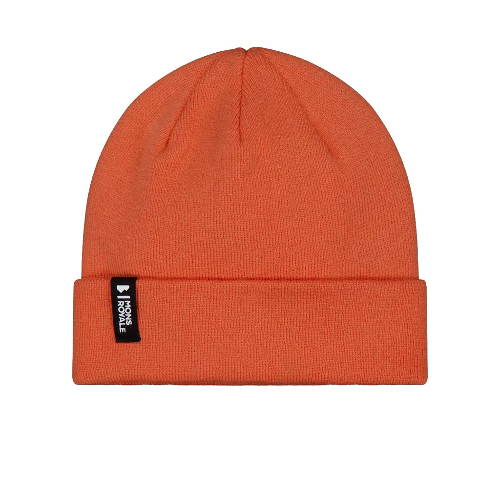 McCloud Merino Beanie - Sun Orange