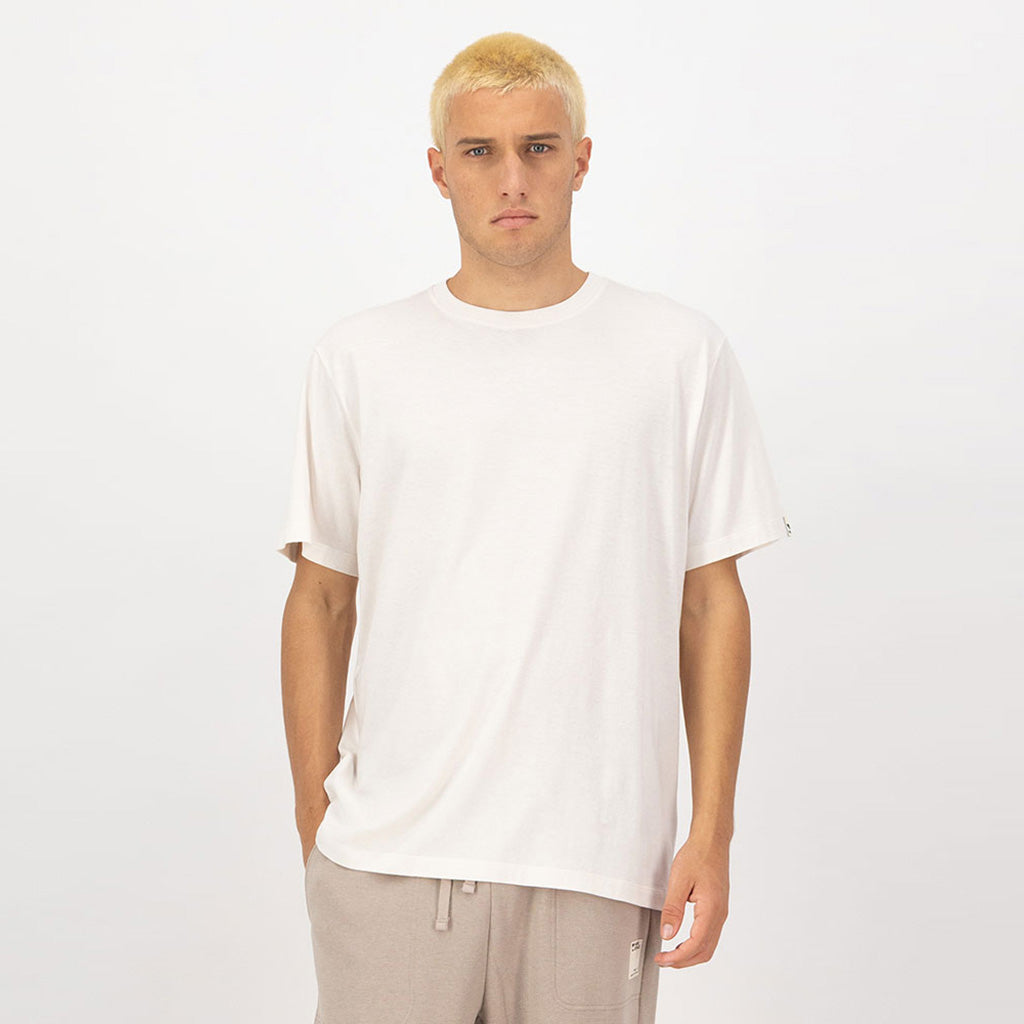 M's Yonder Merino Organic Cotton T-Shirt White
