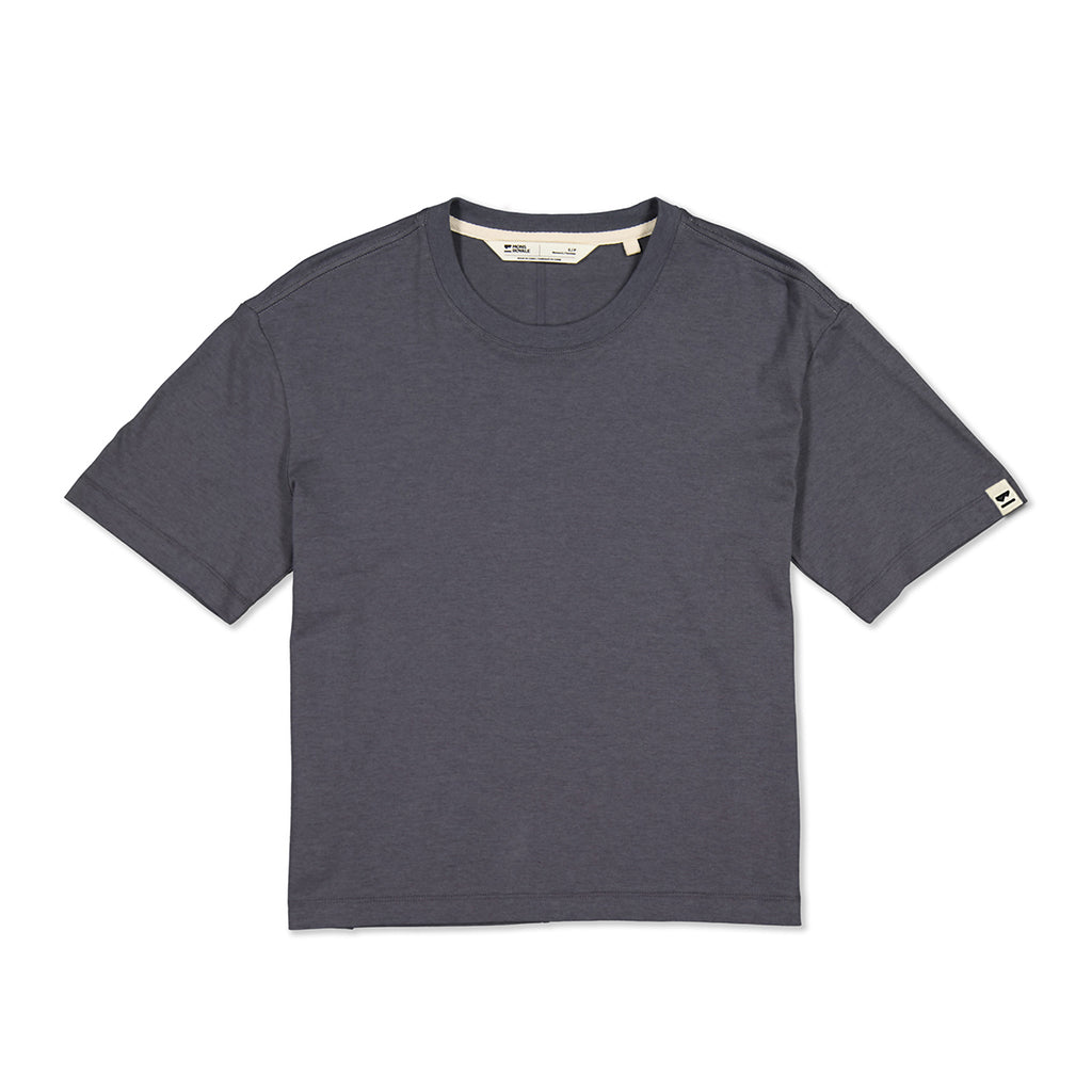 Yonder Merino Organic Cotton T-Shirt - Vintage Black