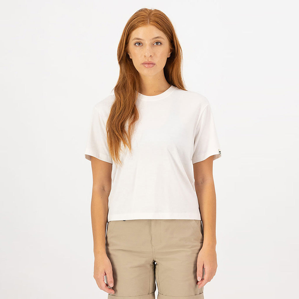 Yonder Merino Organic Cotton T-Shirt - Vintage White