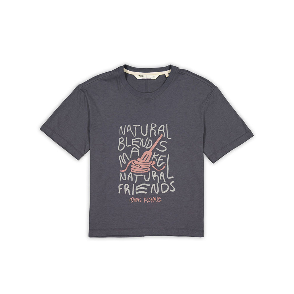 W's Yonder Merino Organic Cotton T-Shirt Black