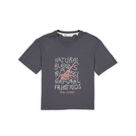 W's Yonder Merino Organic Cotton T-Shirt Black