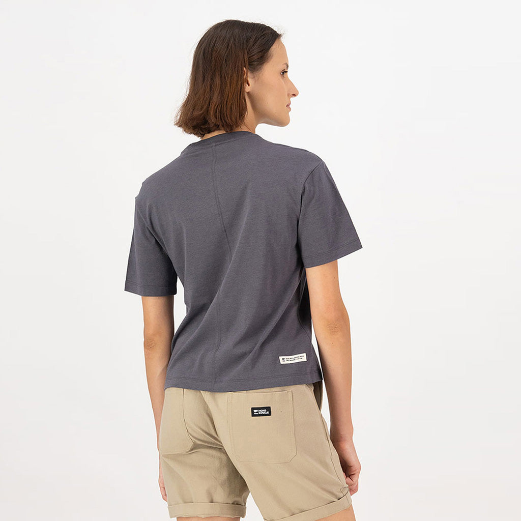 W's Yonder Merino Organic Cotton T-Shirt Black