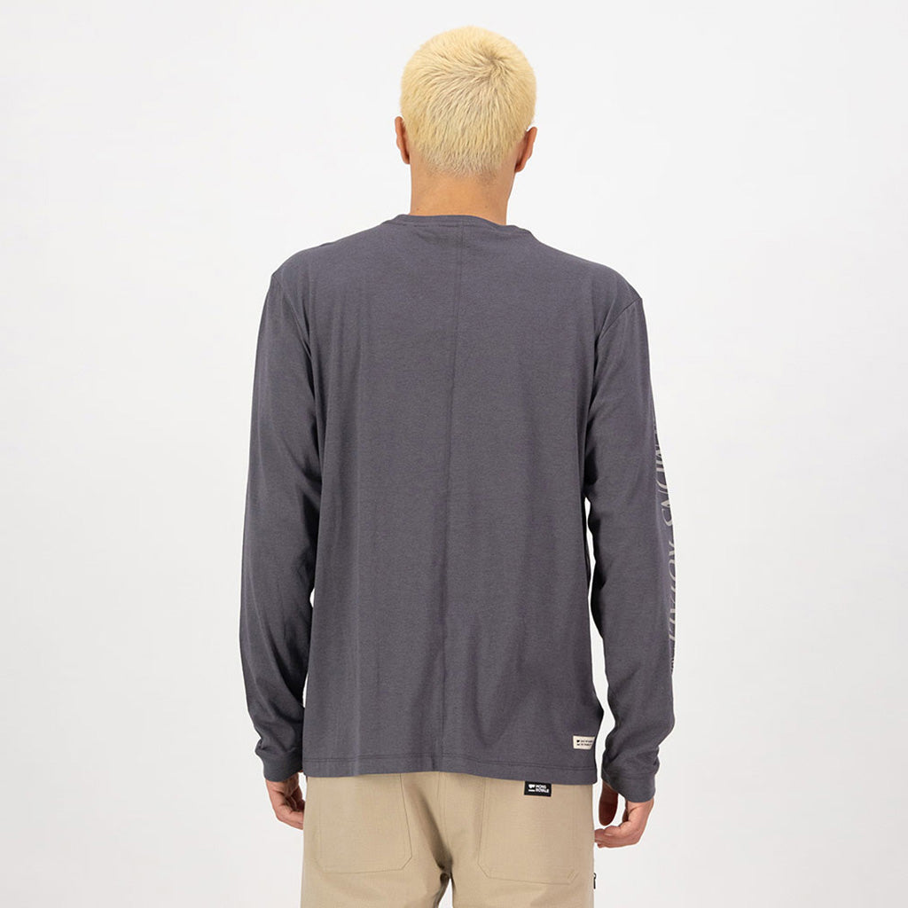 M's Yonder Merino Organic Cotton Long Sleeve White