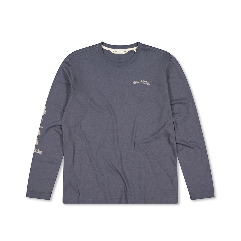 Yonder Merino Organic Cotton Long Sleeve - Vintage