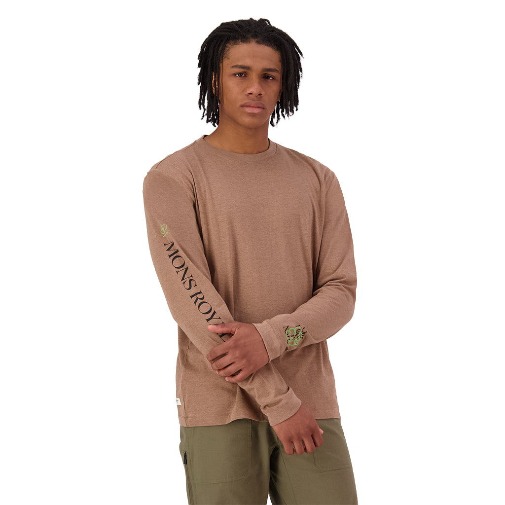 Yonder Merino Organic Cotton Long Sleeve - Mocha