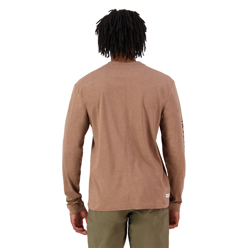 Yonder Merino Organic Cotton Long Sleeve - Mocha