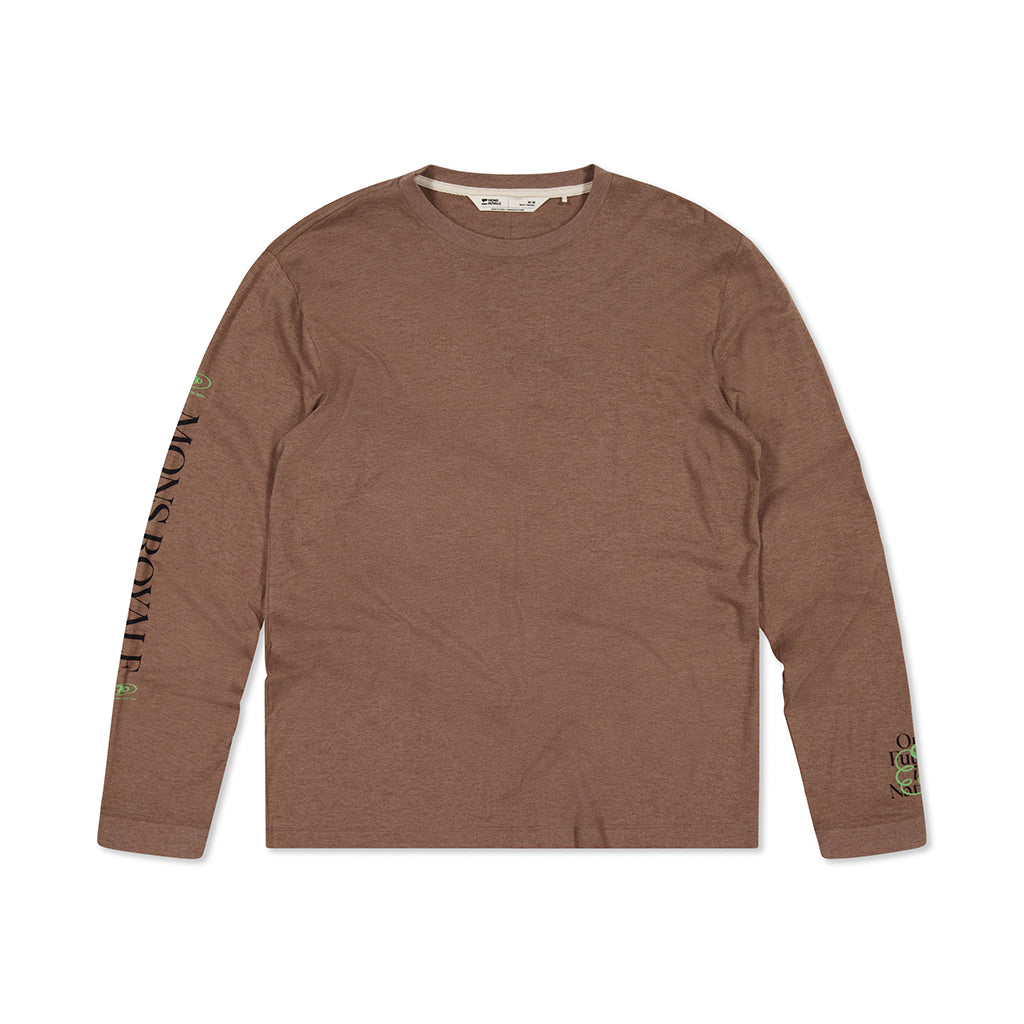 Yonder Merino Organic Cotton Long Sleeve - Mocha