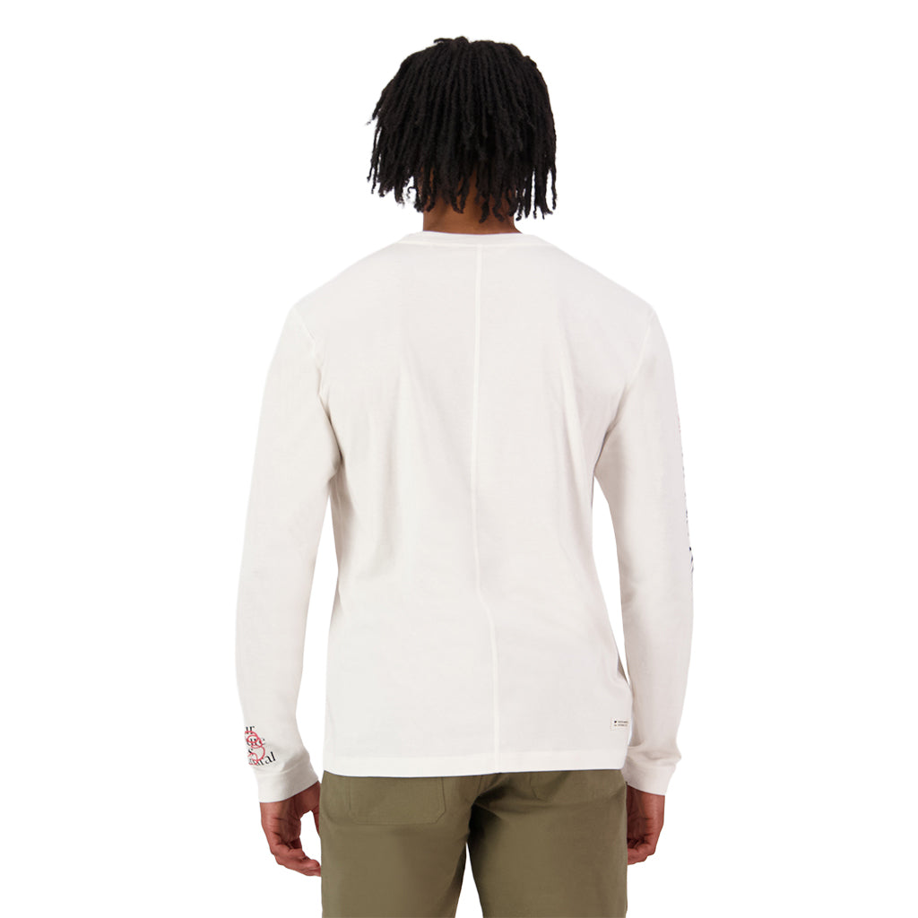 Yonder Merino Organic Cotton Long Sleeve - Vintage White