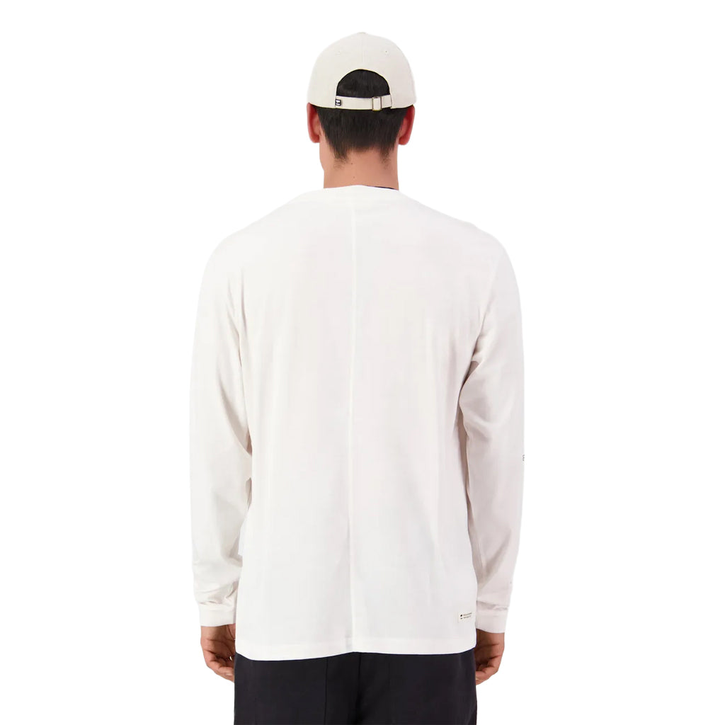 Yonder Merino Organic Cotton Long Sleeve - Vintage White