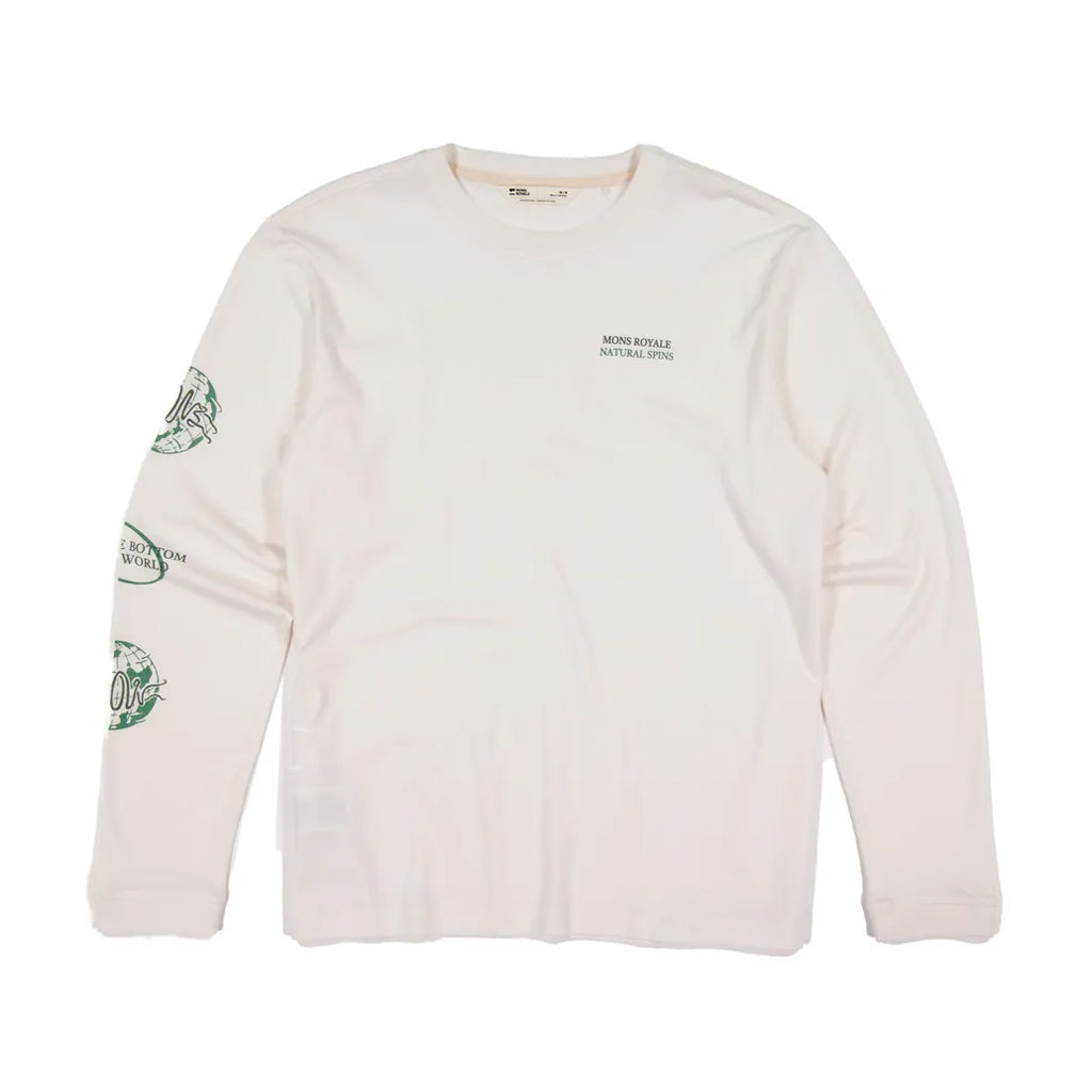Yonder Merino Organic Cotton Long Sleeve - Vintage White