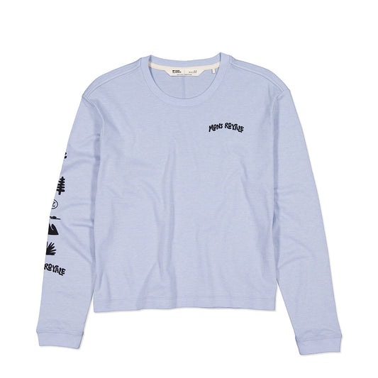 Yonder Merino Organic Cotton Long Sleeve - Frost